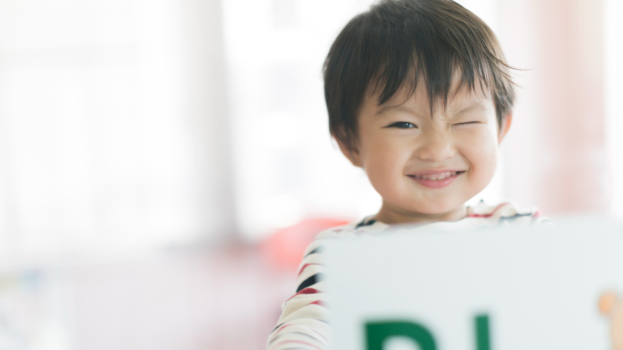 笑顔の子供