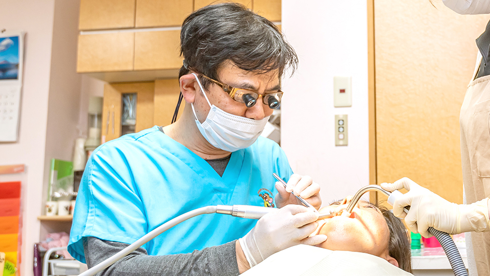 院長による治療